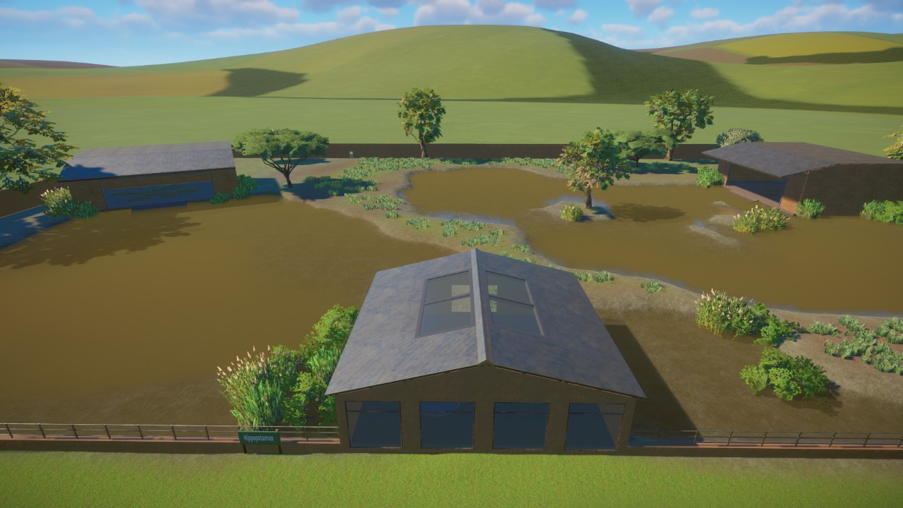 Starter Hippopotamus Habitat (new design 2024)