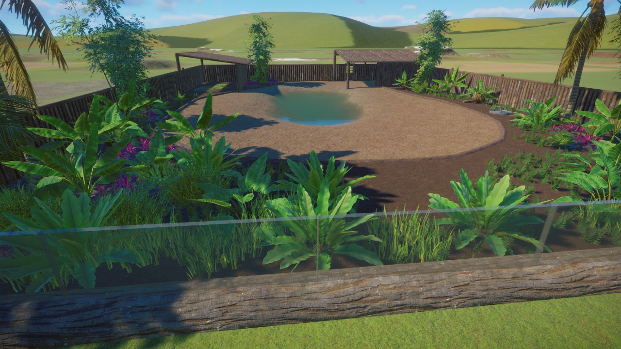 Starter Malayan Tapir Habitat (new design 2024)