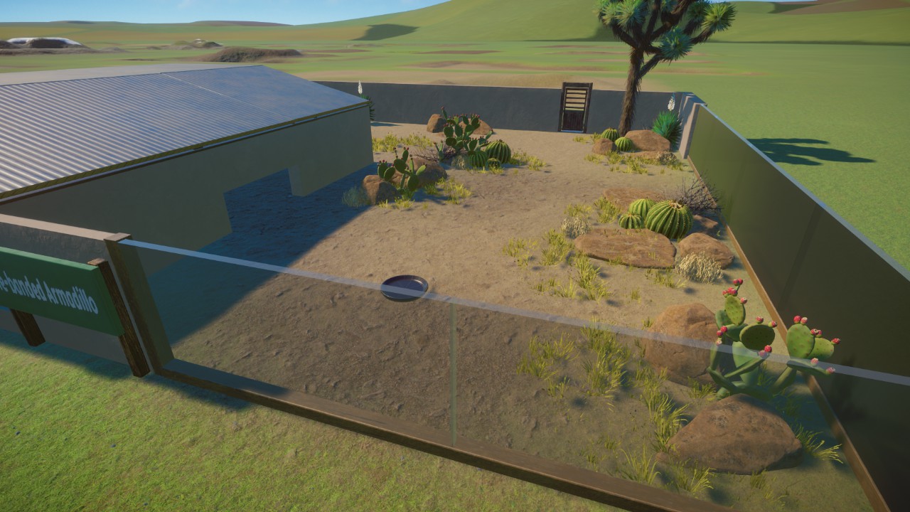 Starter Nine Banded Armadillo Habitat (new design 2024)