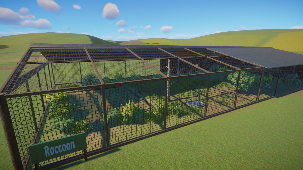 Starter Raccoon Habitat (new design 2024)