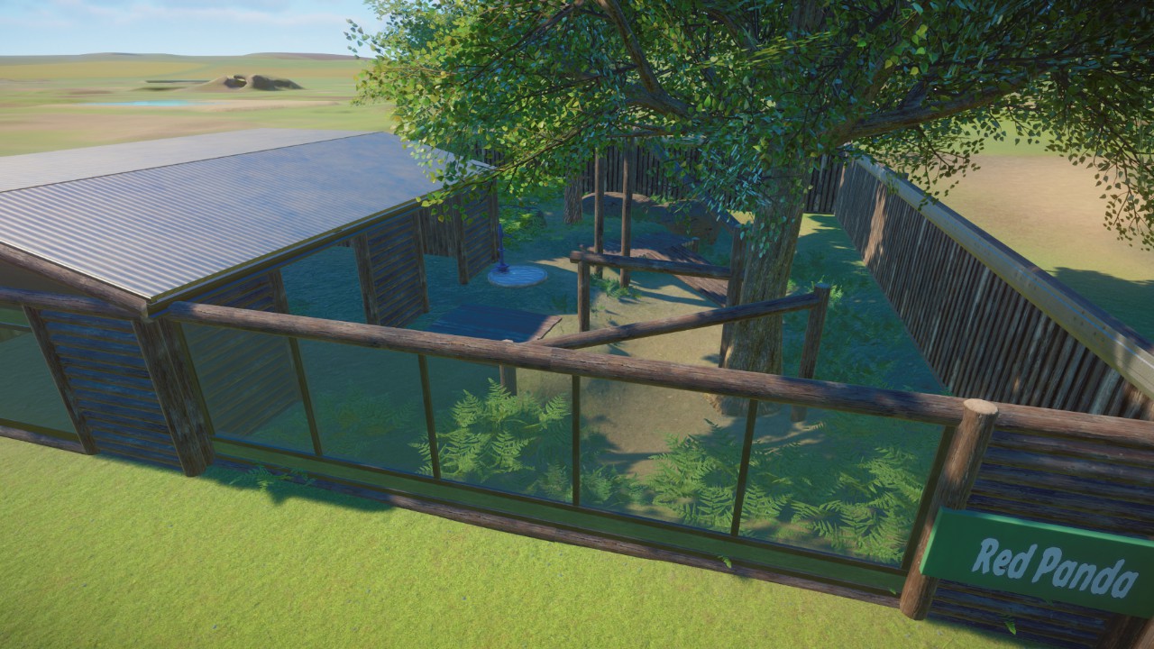 Starter Red Panda Habitat (new design 2024)