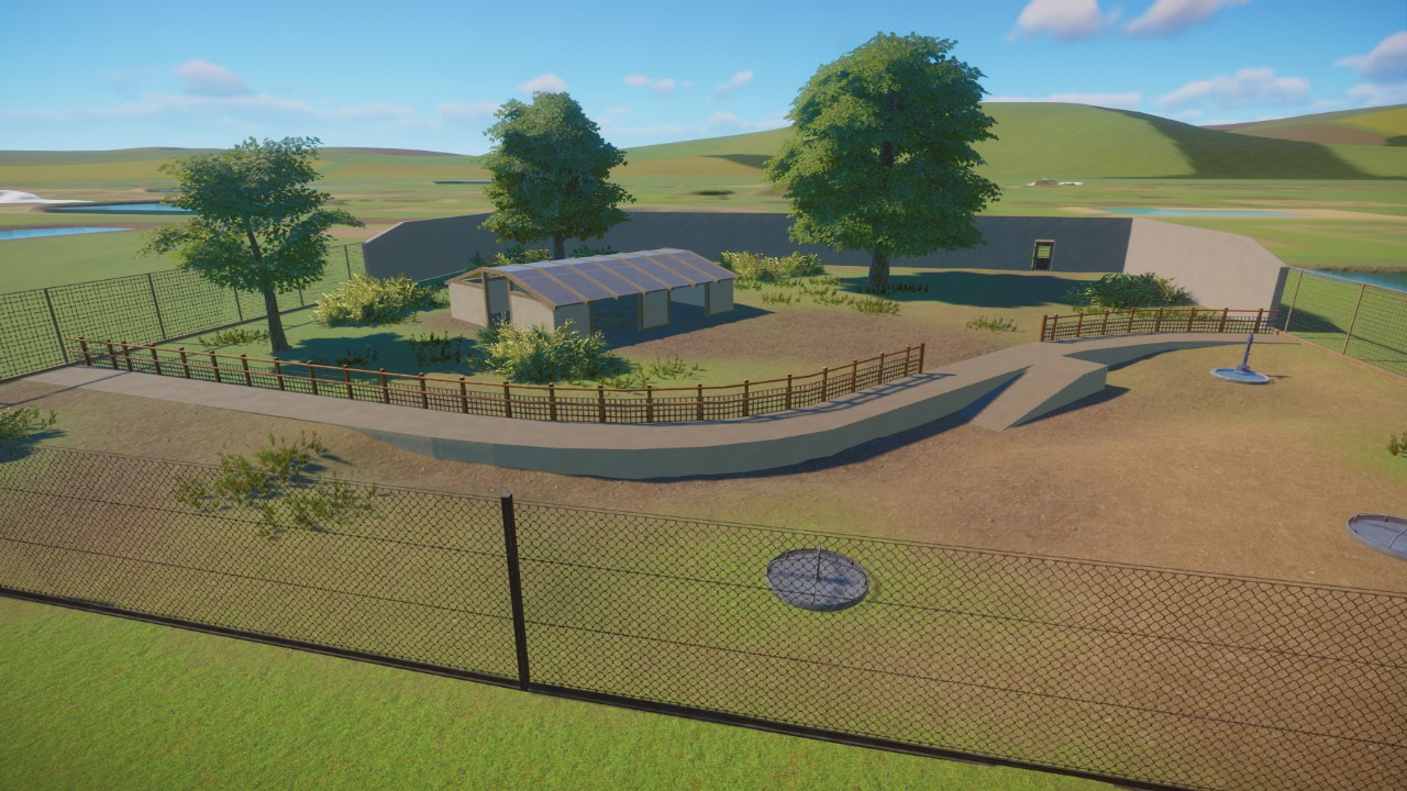 Starter red necked wallaby habitat (new design 2024)