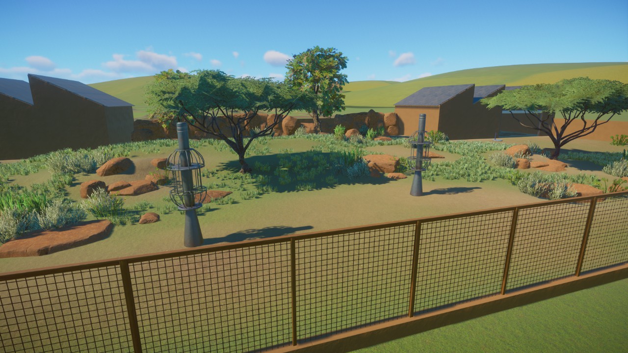 Starter Reticulated Giraffe Habitat (new design 2024)