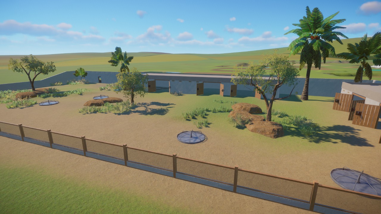 Starter Scimitar Horned Oryx Habitat (new design 2024)
