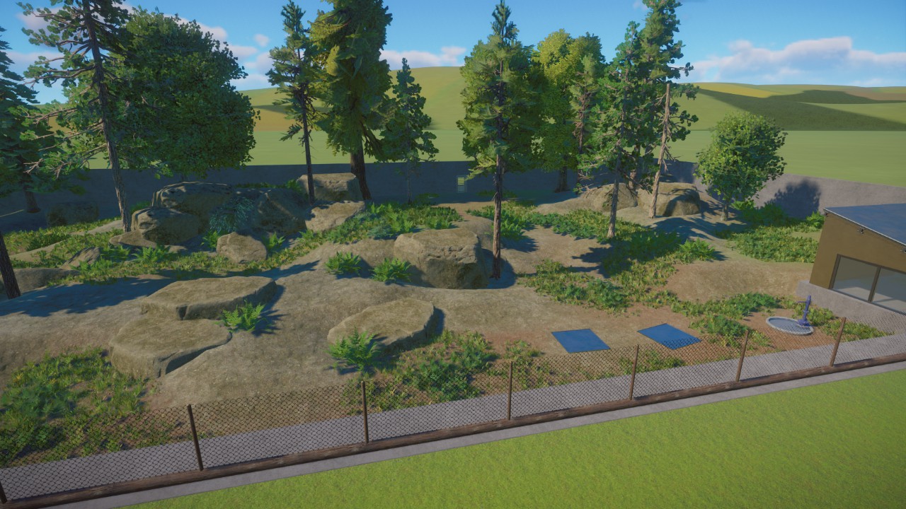 Starter Timber Wolf Habitat (updated design 2024)