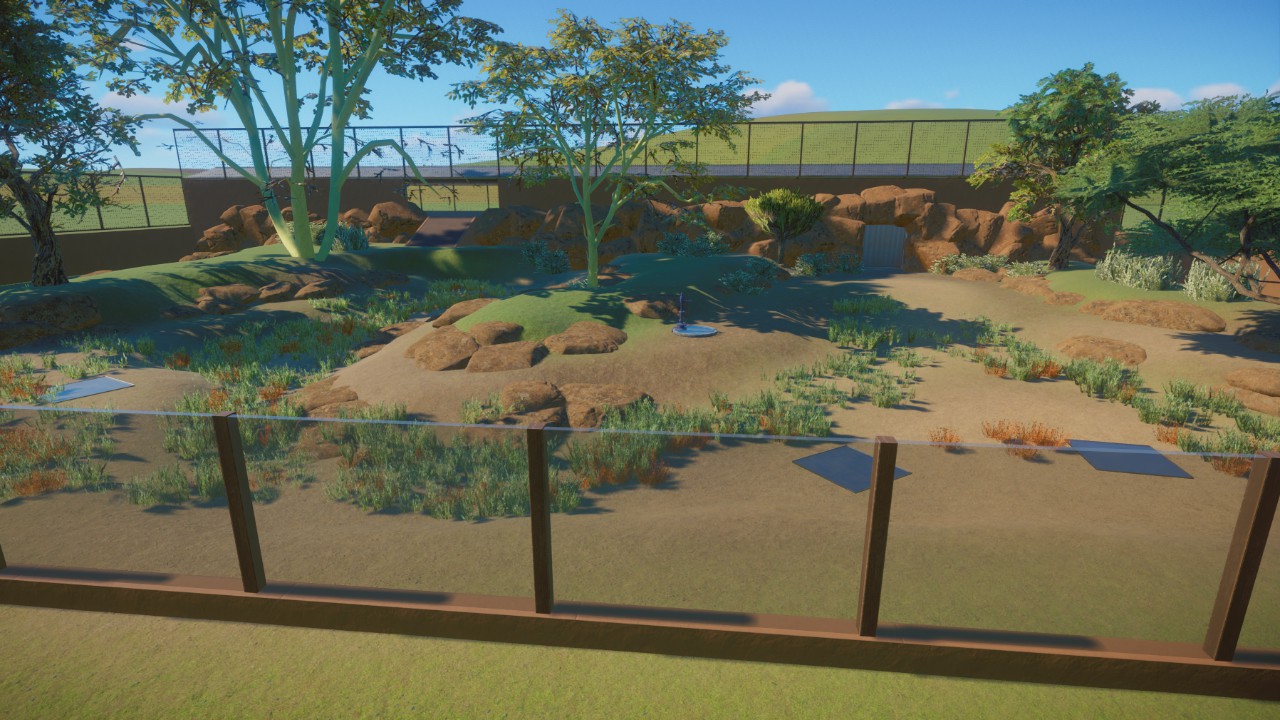 Starter West African Lion Habitat (updated design 2024)