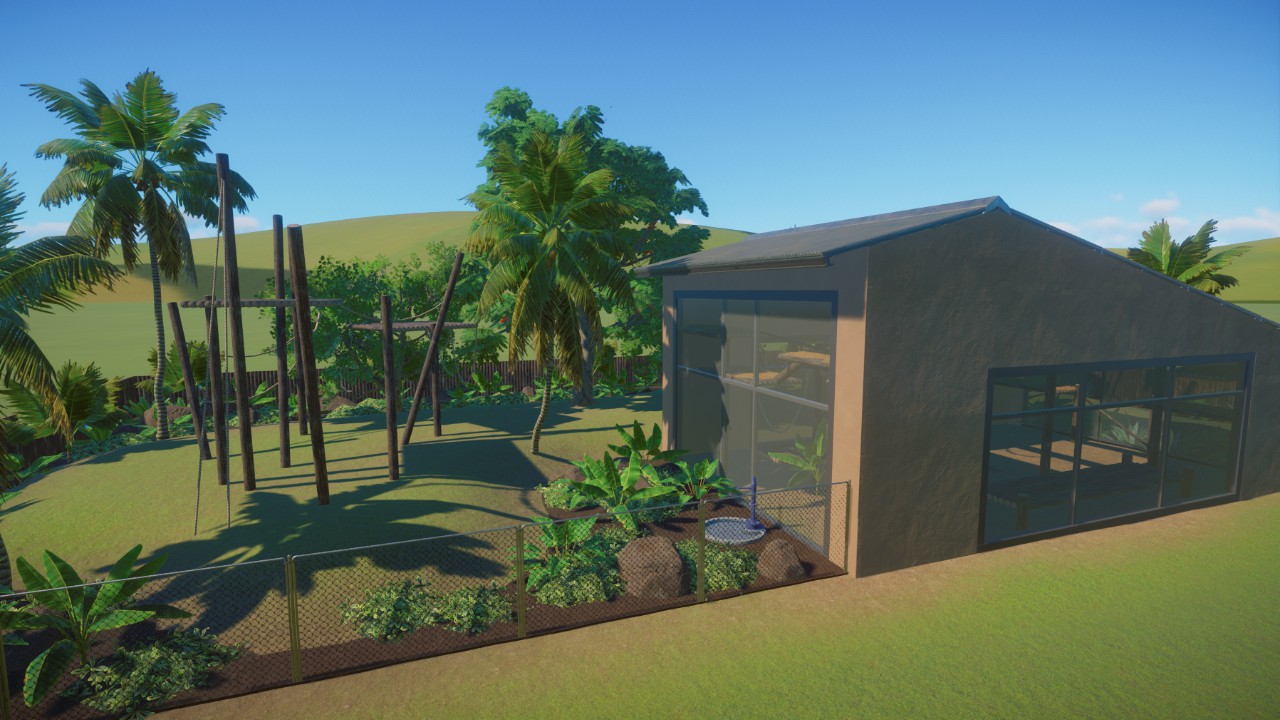 Starter Western Lowland Gorilla Habitat (updated design 2024)