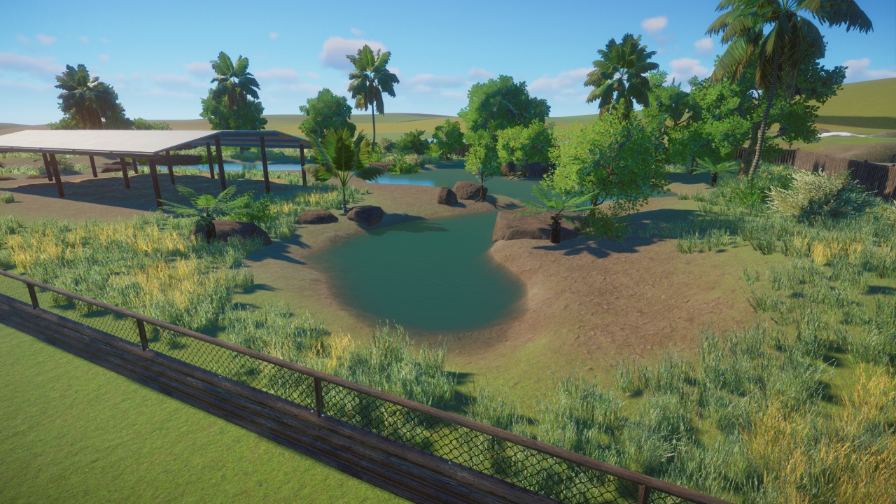 Starter Wild Water Buffalo Habitat (updated design 2024)