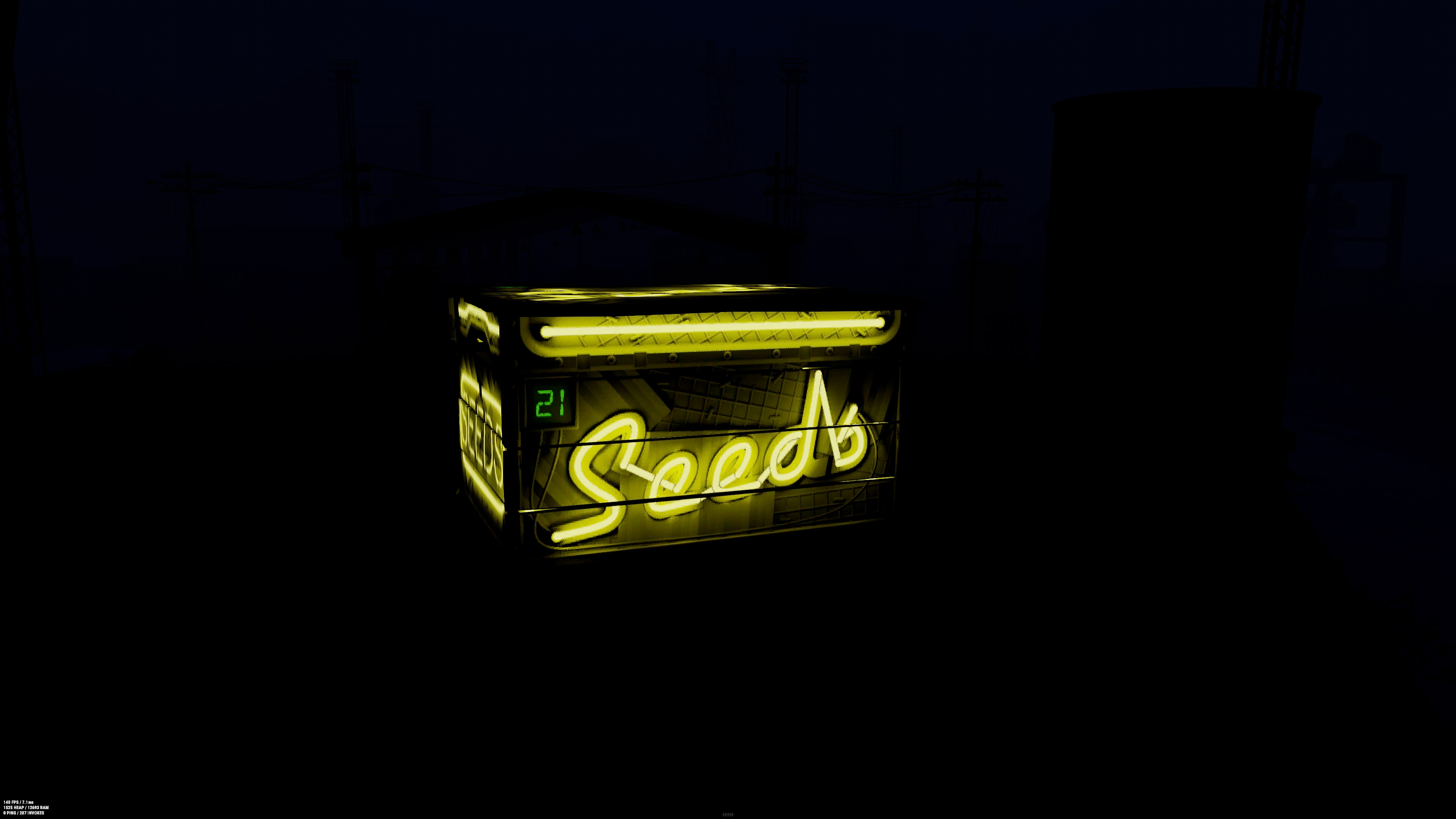 Neon Small Seeds Storage