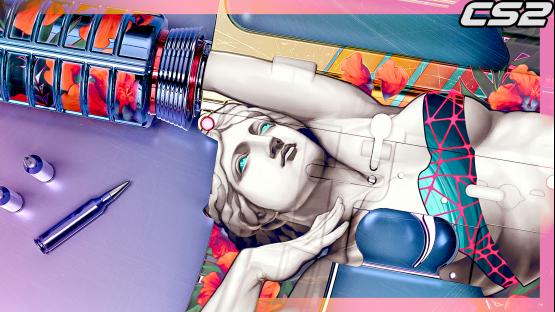 M4A1-S | Vaporwave(Chrome edition)