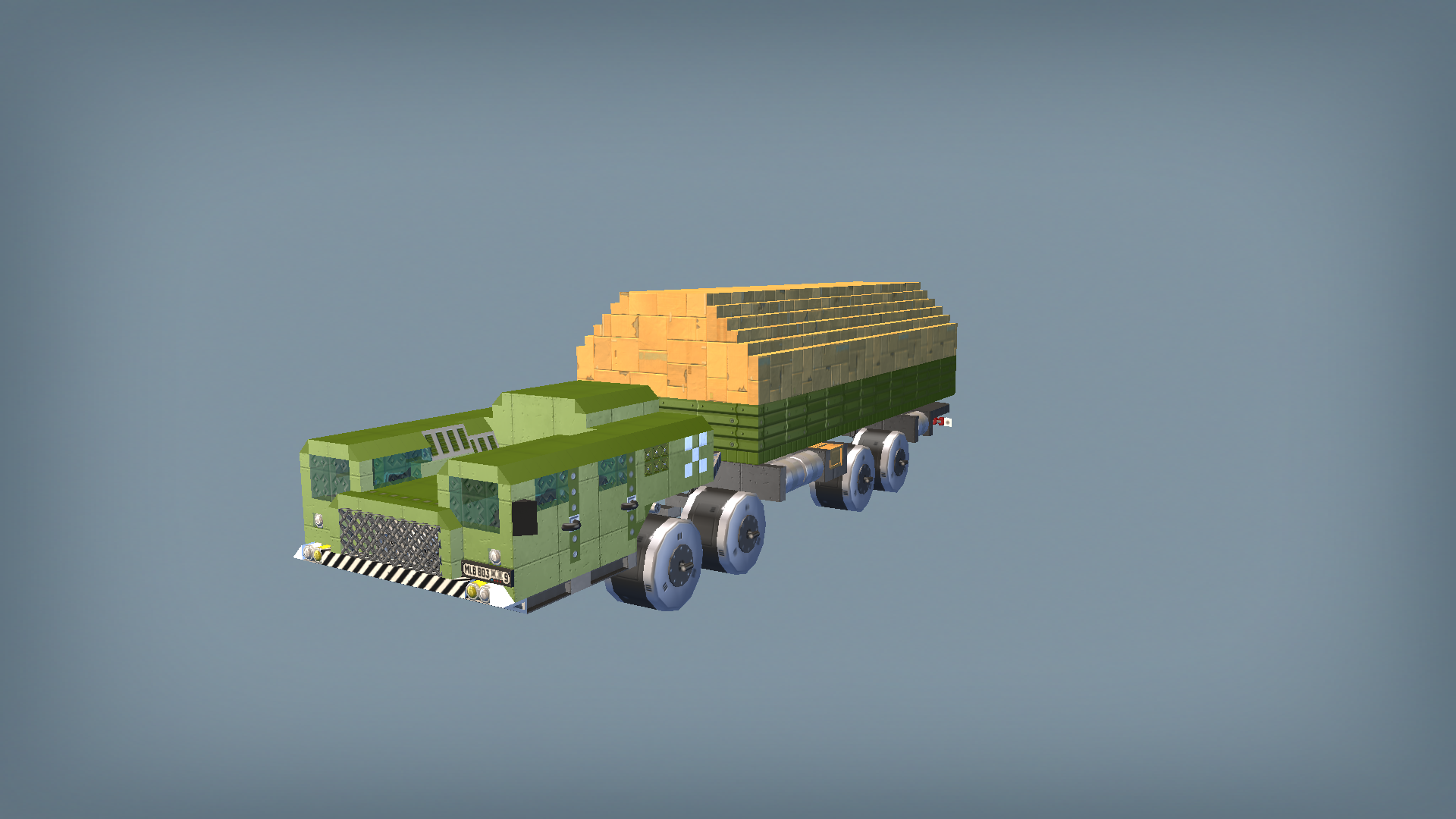 Army heavy truck (cargo) 02