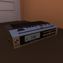 1989 General Electric 7-4639 Radio Alarm Clock