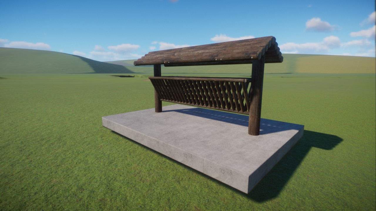 Wooden Hay Rack preview