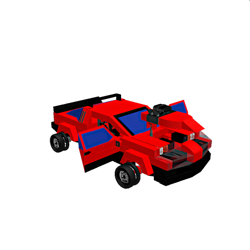Road Blaster Double Dragon Red Car