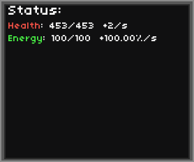 100 Energy For Crew (in patch format)