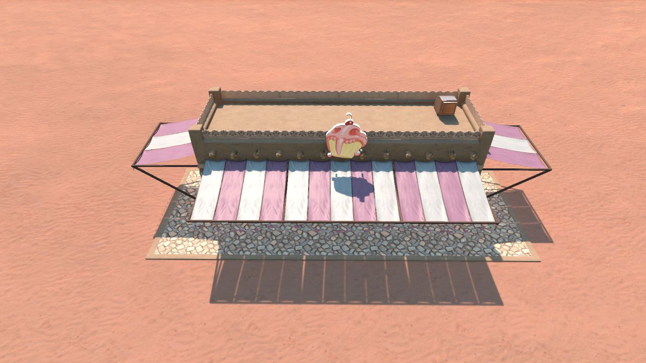 Small ice cream parlor 2 / Desert Pack