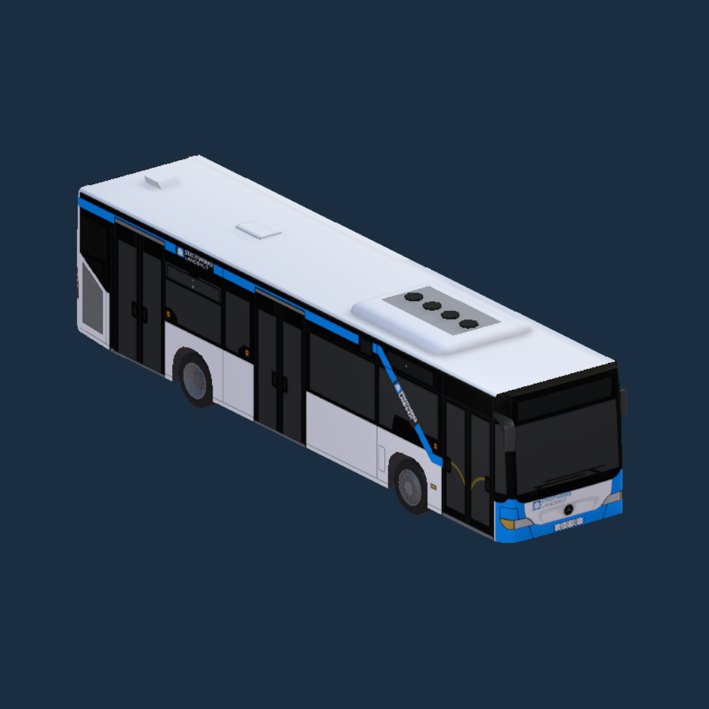 Stadtwerke Landshut Mercedes Benz Citaro Facelift 3 Türer Standard (Angelehnt am Bus 7539)