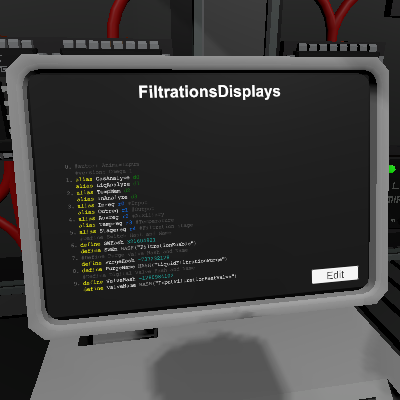 Filtrations Displays