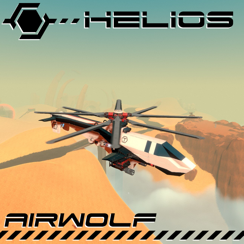 HELIOS 'Airwolf' Helicopter