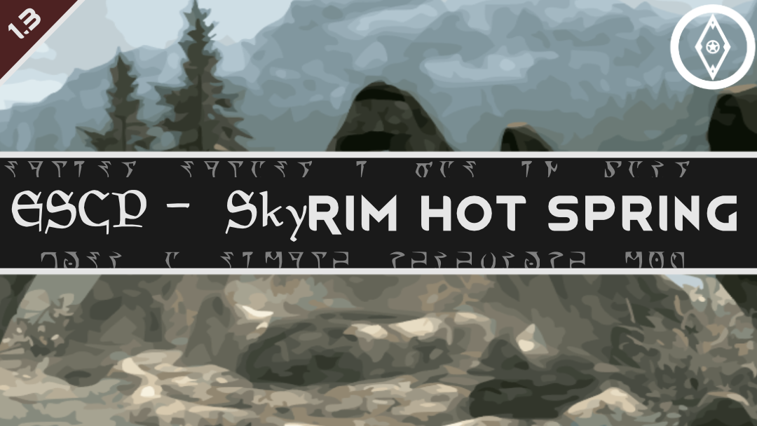 ESCP - SkyRim Hot Spring Retexture