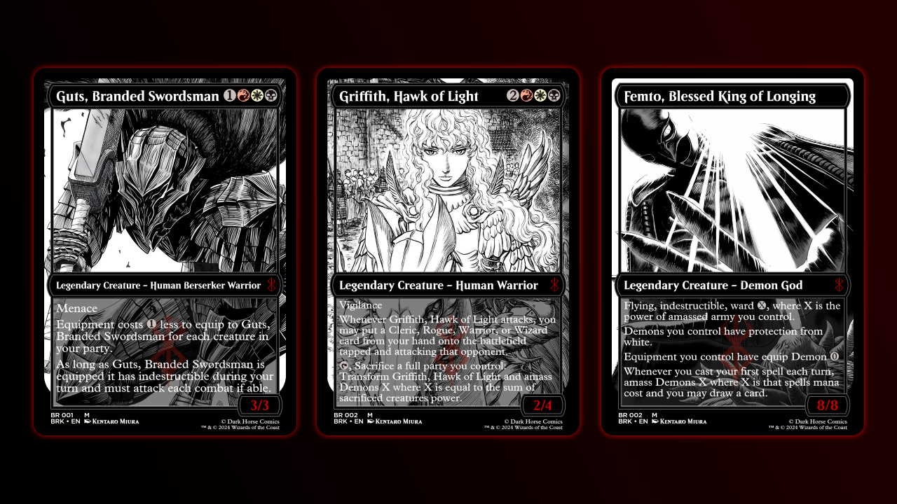 Steam Workshop::BERSERK MTG EDH Deck