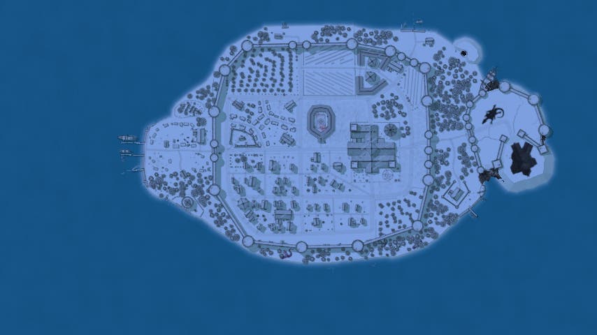 abandoned island