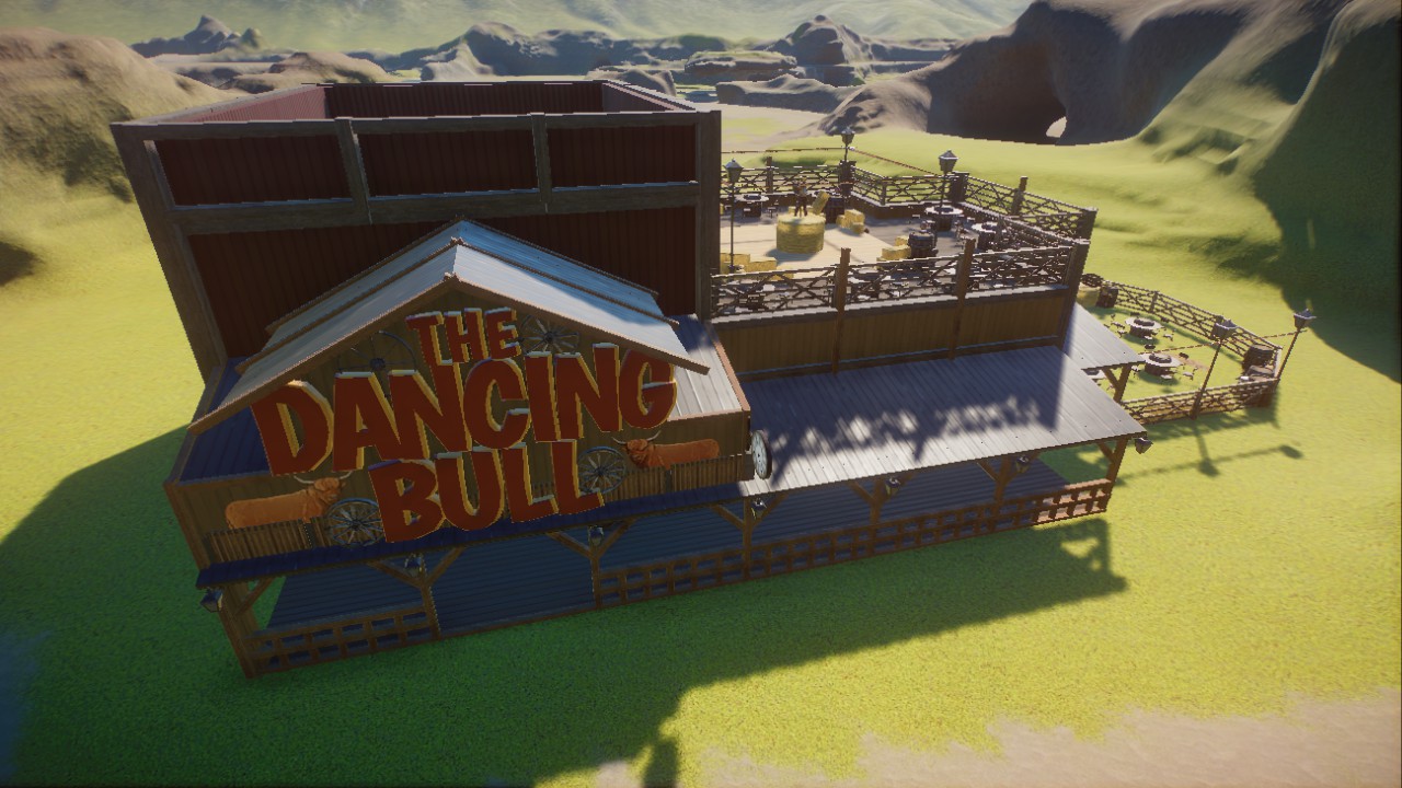 Dancing Bull Resturant - western themed