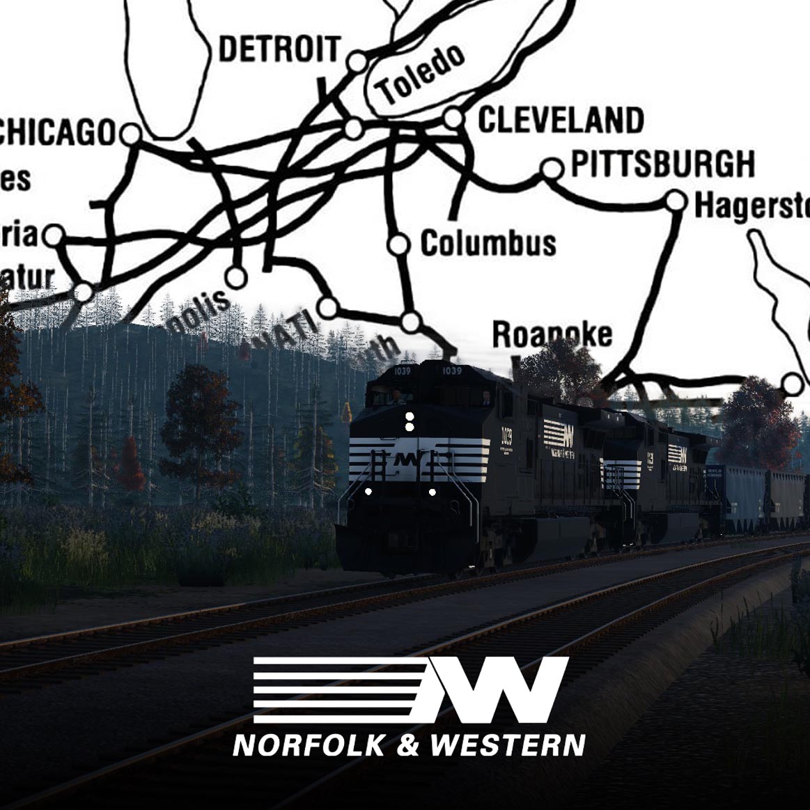 Norfolk & Western C44-9