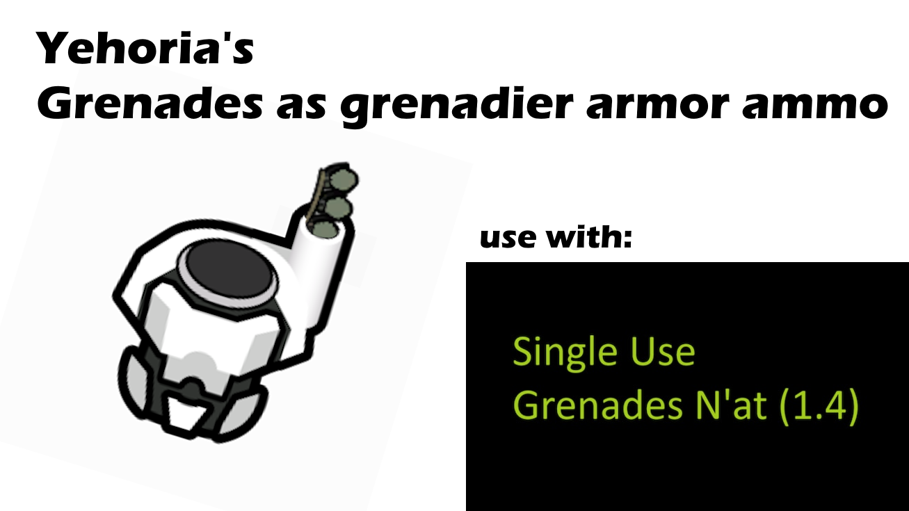 (Abandoned)Grenades for Grenadier Armor