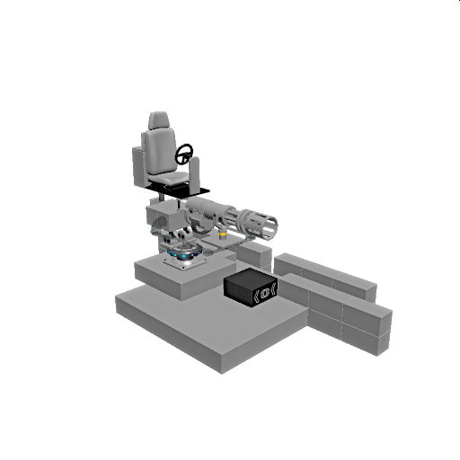 mouse controlled minigun turret w smoothing