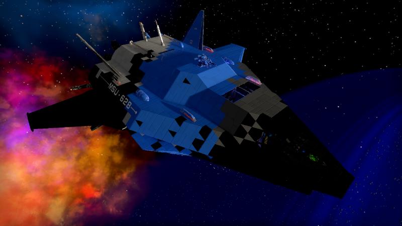 Warp Capable Mining Shuttle for Reforged Eden 2
