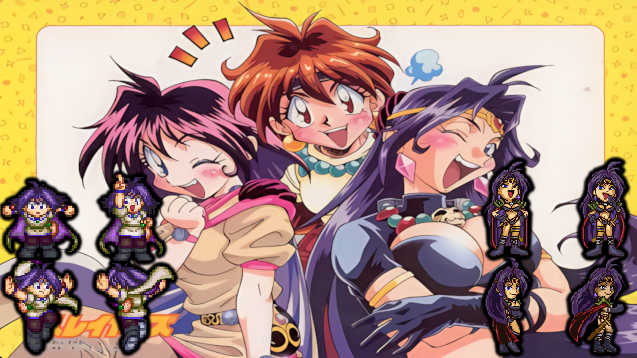 Amelia & Naga (from Slayers Royal)