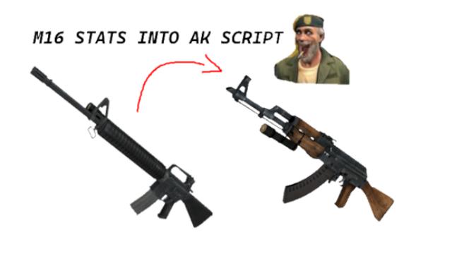 M16 STATS into AK SCRIPT preview