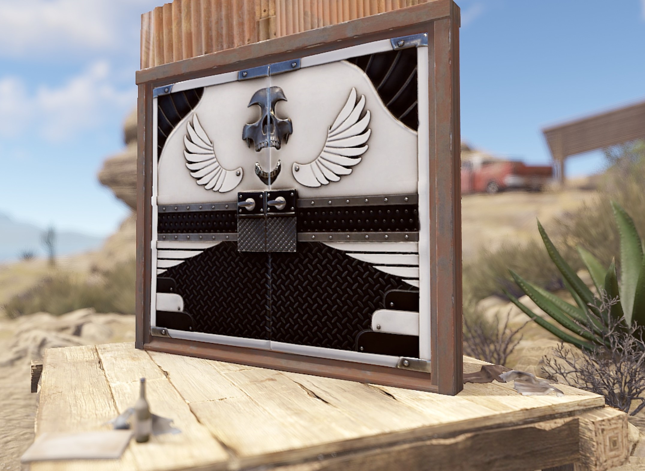 No Mercy Sheet Metal Double Door thumbnail 3