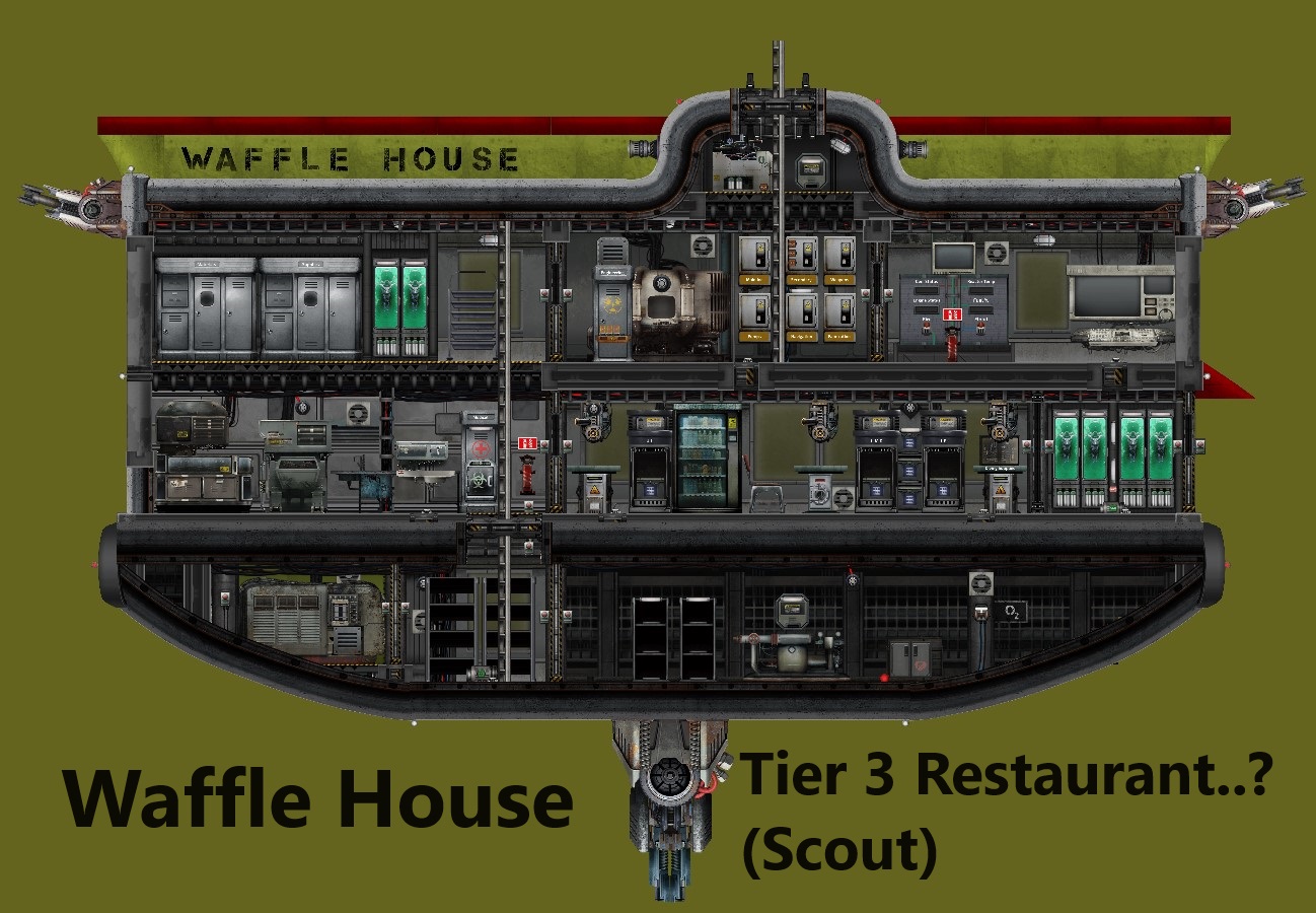 Waffle House – Barotrauma Mod