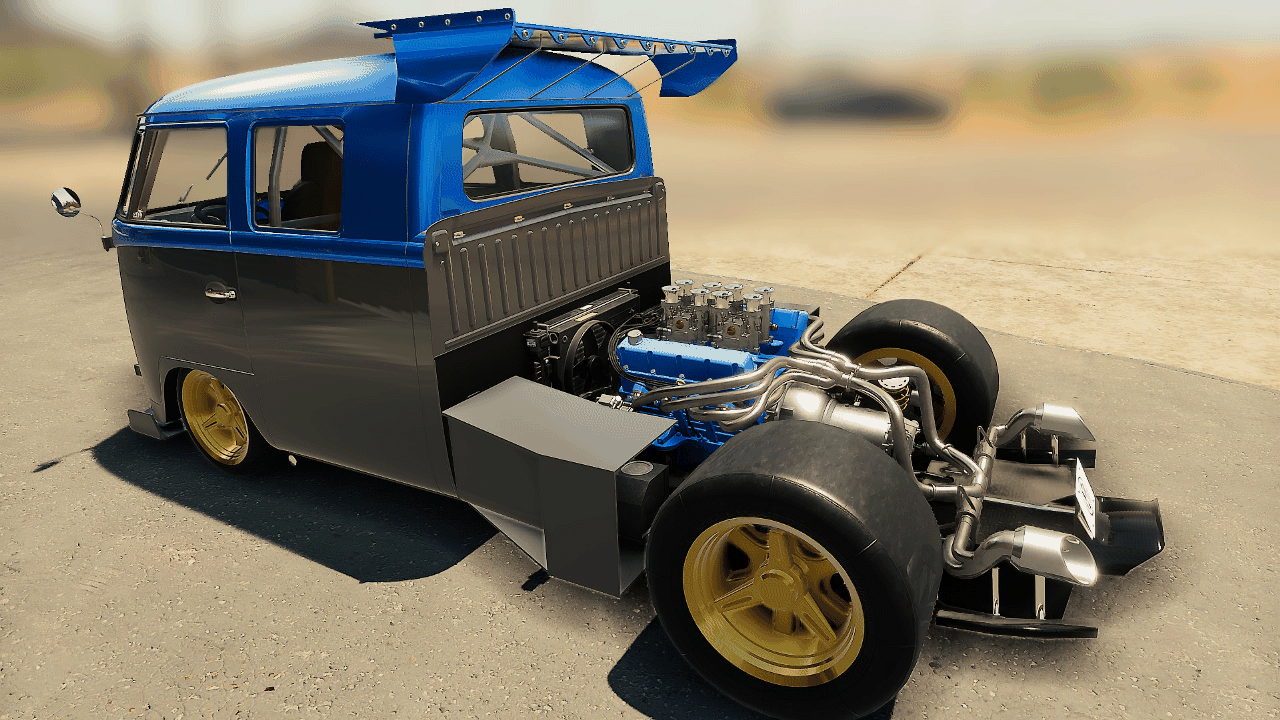 CONFIG VW T1 Double Cab Pickup V8 Drag