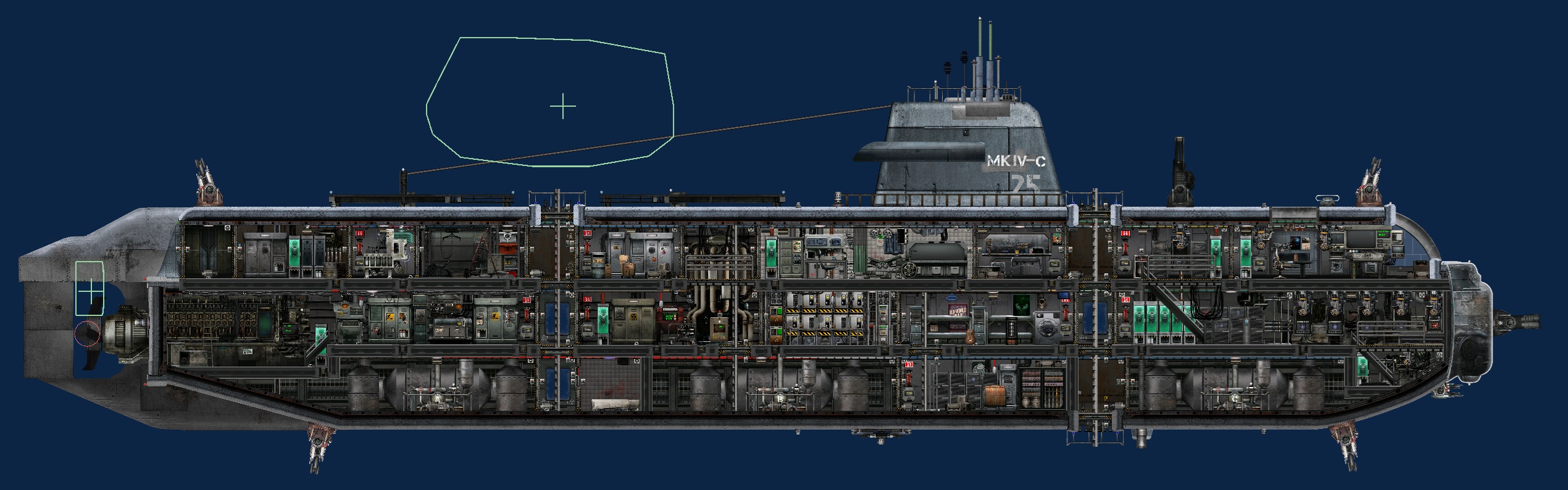 S.S. Minnow MK IV-C – Barotrauma Mod