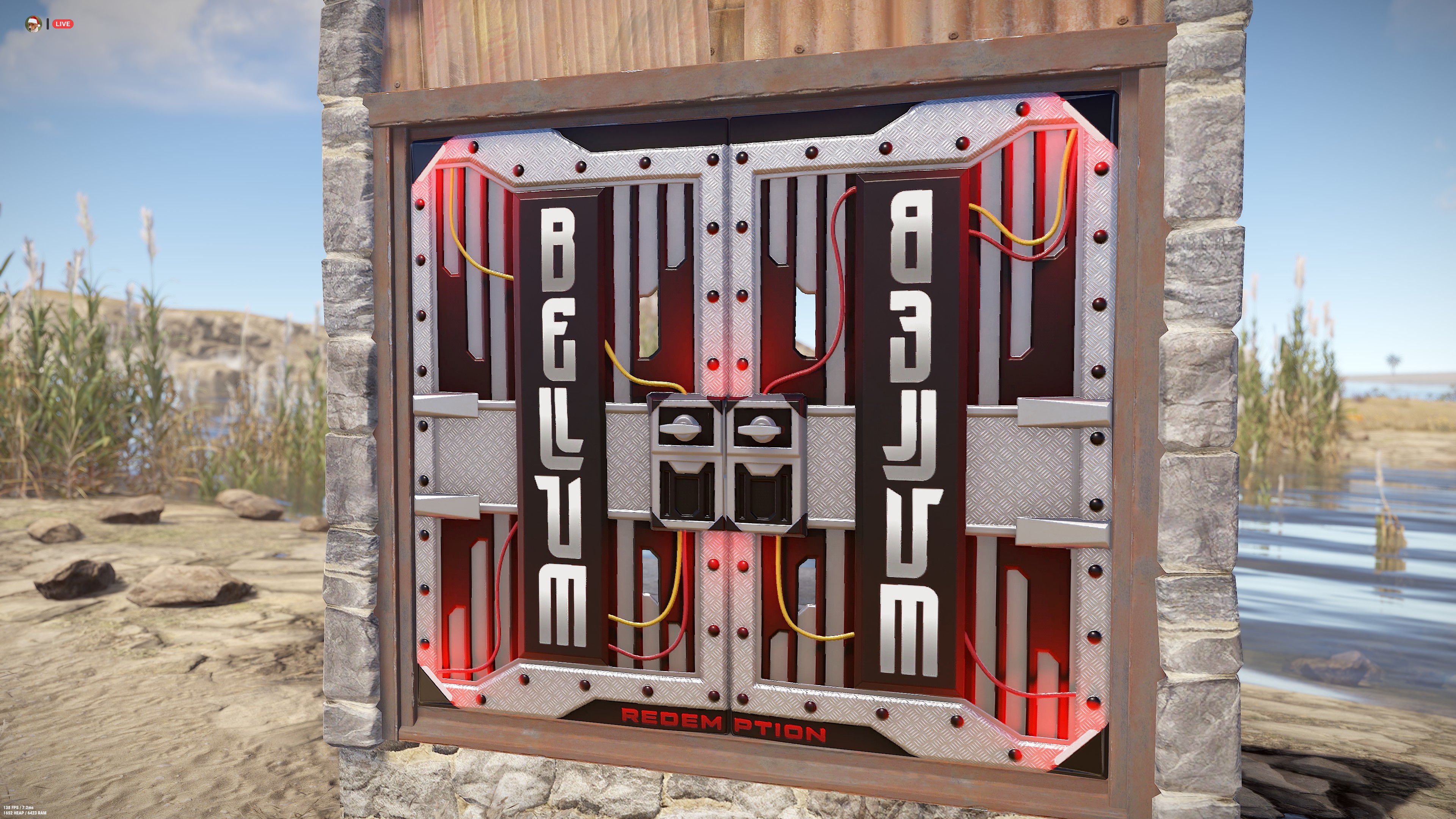 Bellum - Sheet Metal Double Door