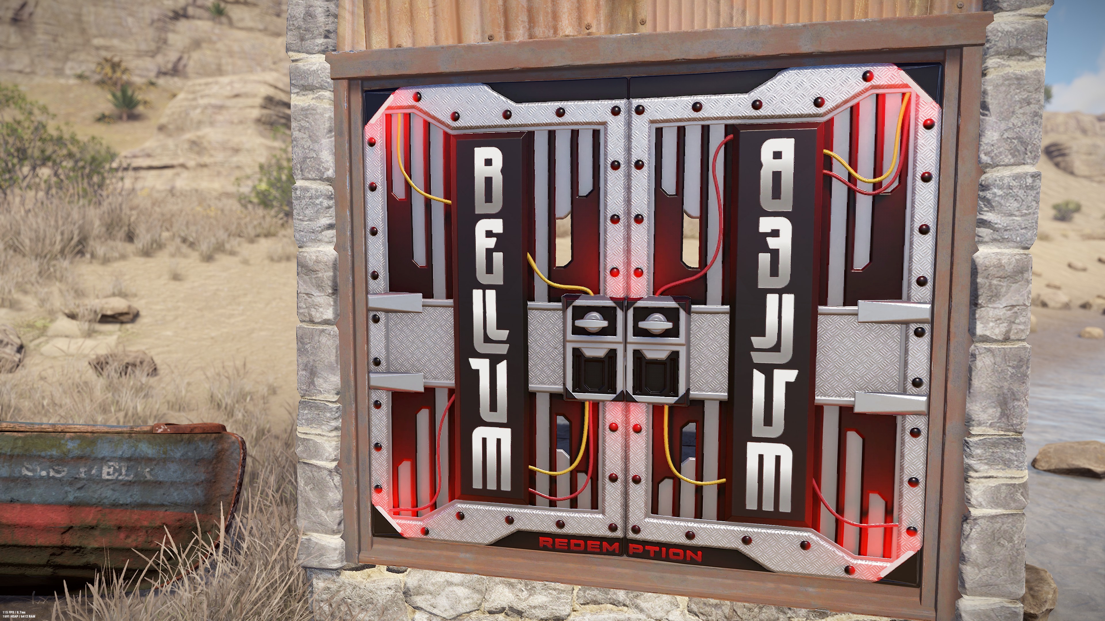 Bellum - Sheet Metal Double Door