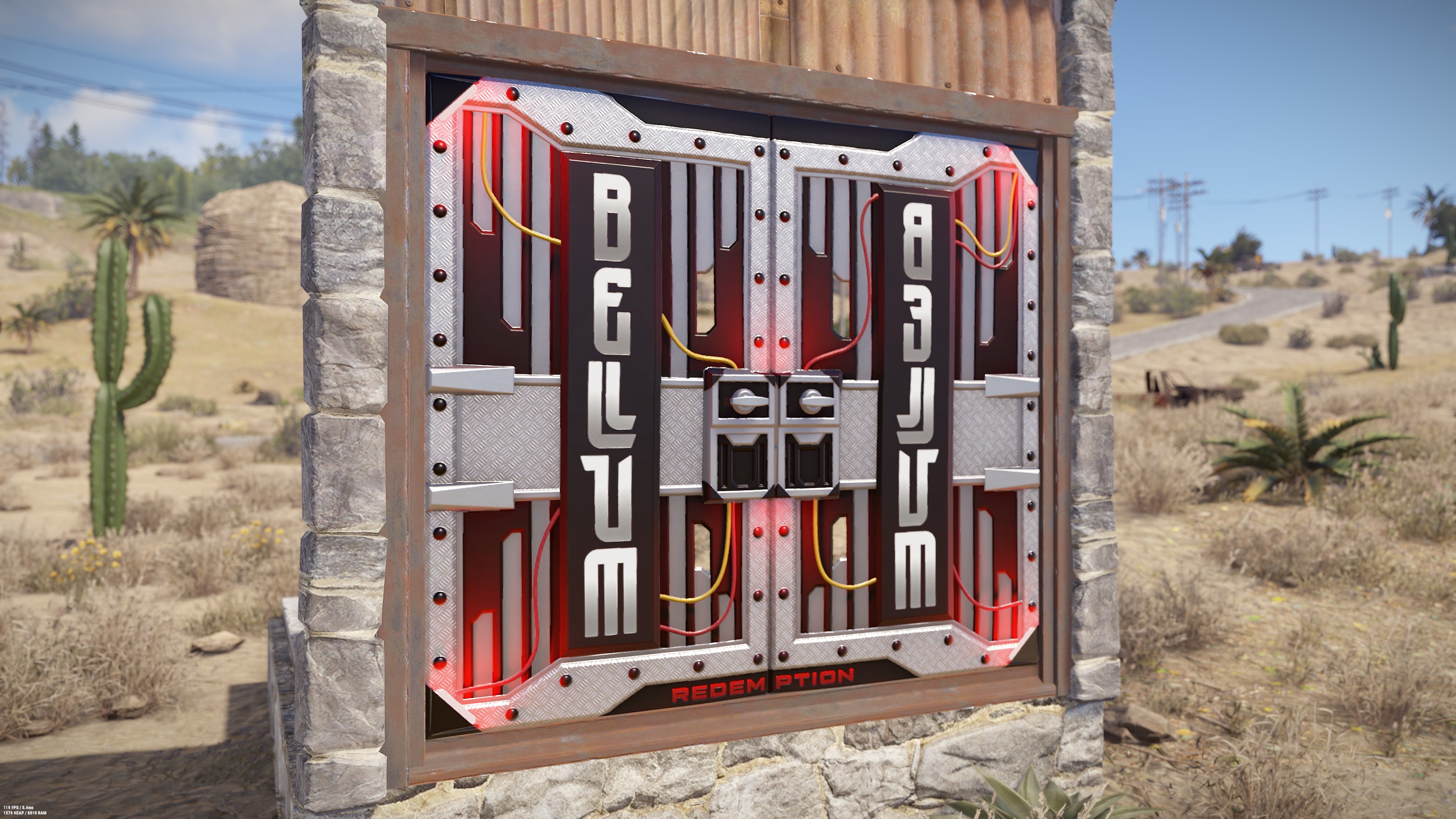 Bellum - Sheet Metal Double Door