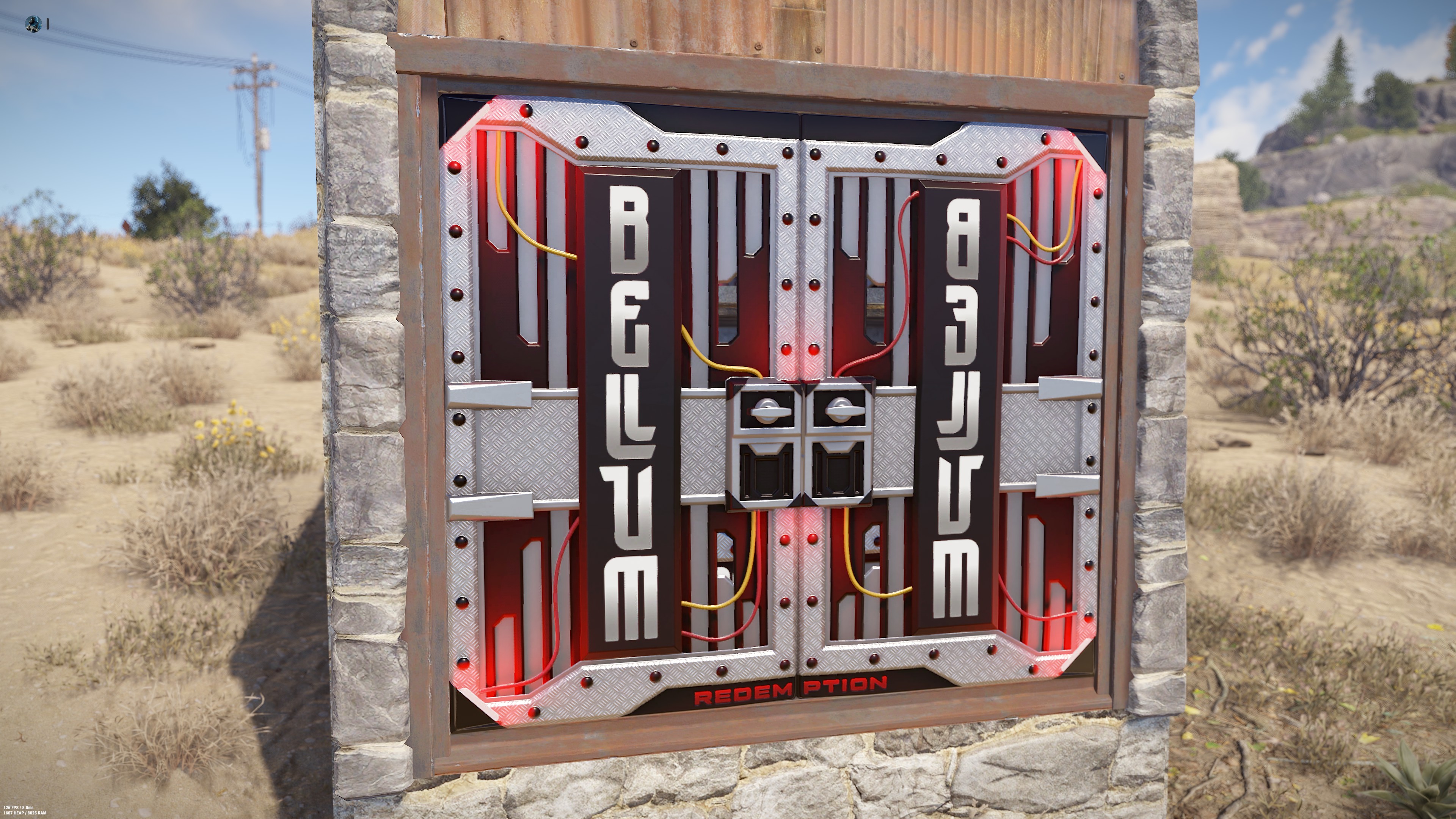 Bellum - Sheet Metal Double Door
