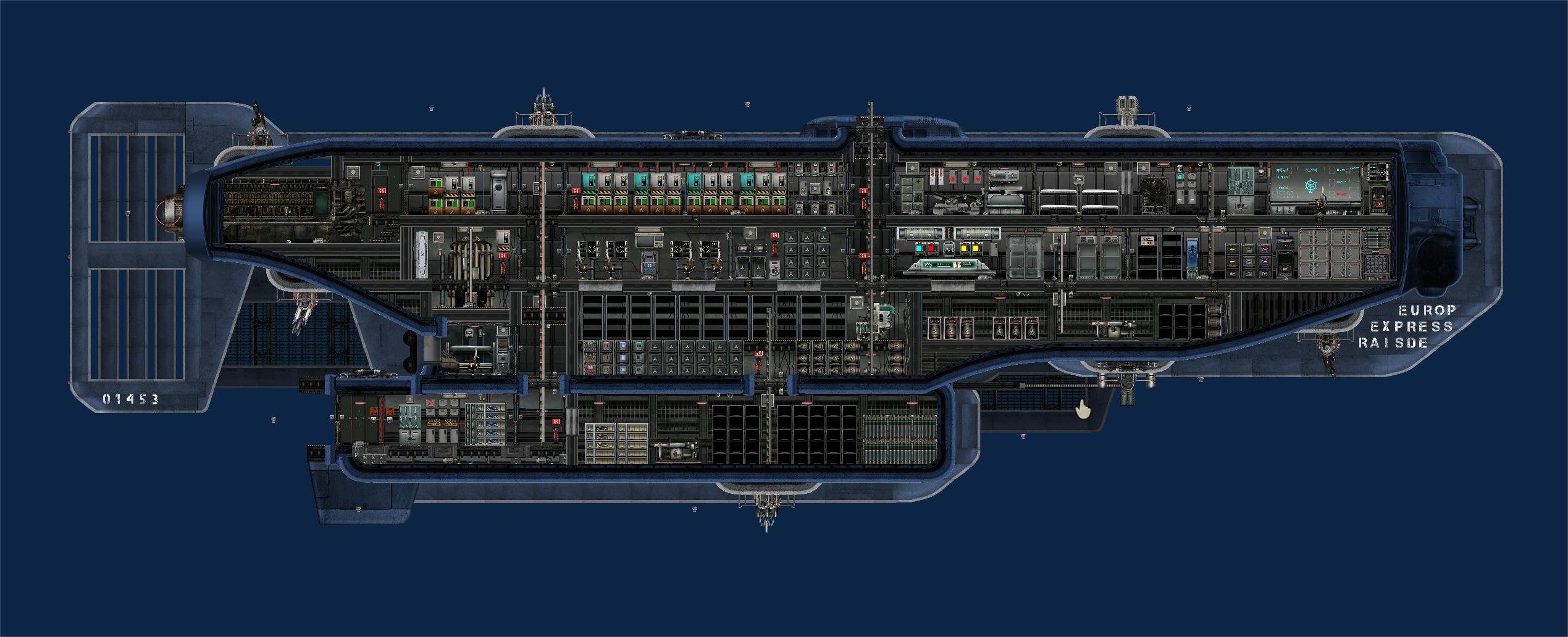 逐夜者级武装强运舰-深渊型 – Barotrauma Mod