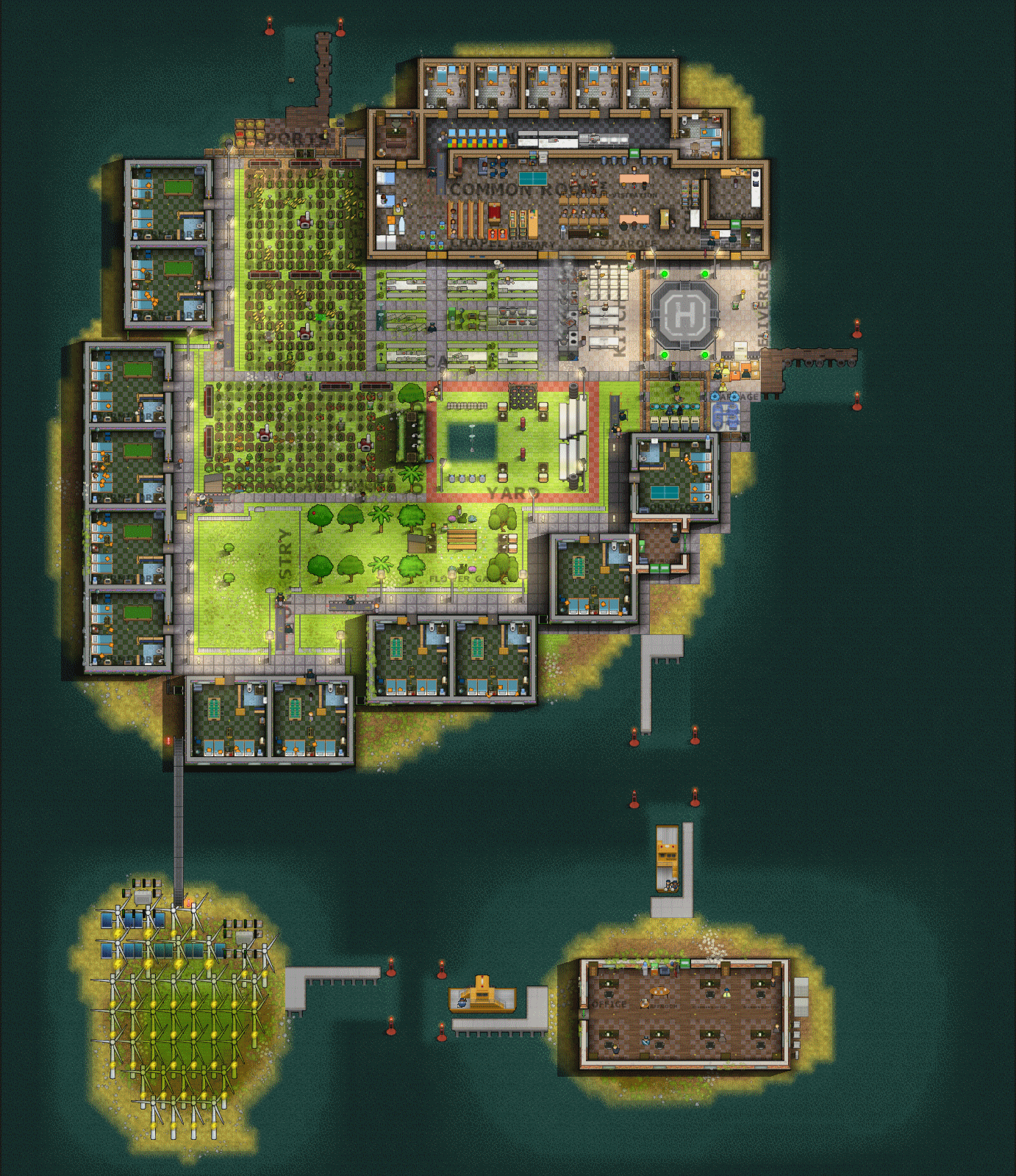Fairflax Island Correctional Facility (Going Green and Island Bound)