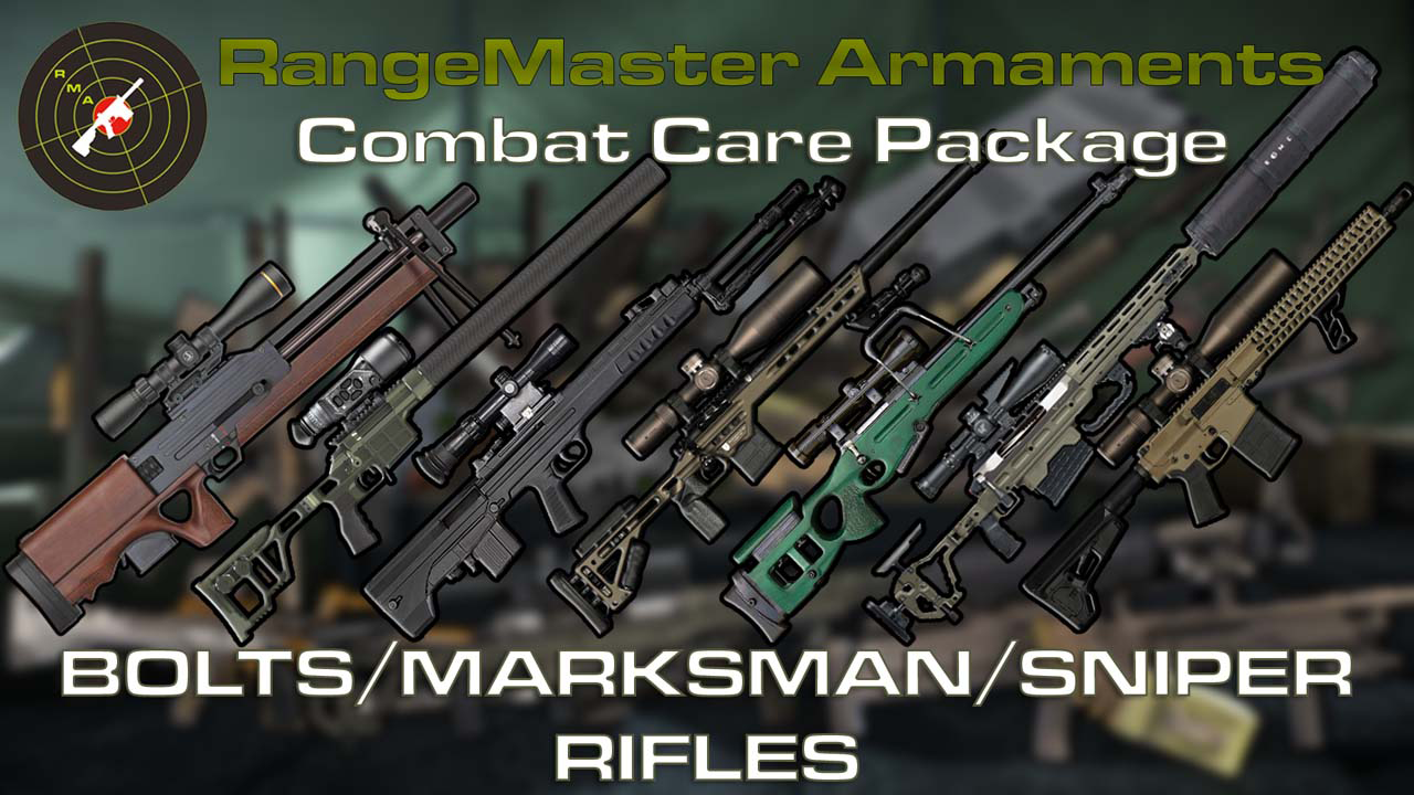 RangeMaster Combat Care Package: Bolt/Marksman/Sniper Rifles