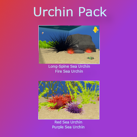 Flish Urchin Pack