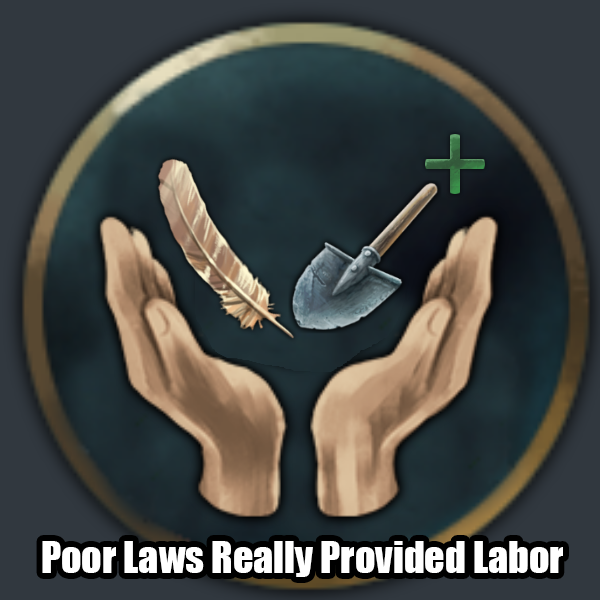 Poor Laws Really Provided Labor