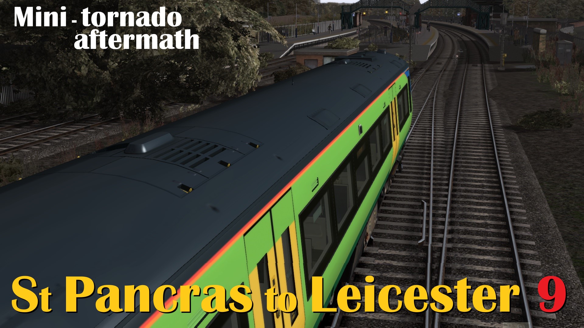 N.S1099 MML to Leicester - Mini-Tornado Aftermath at Kettering