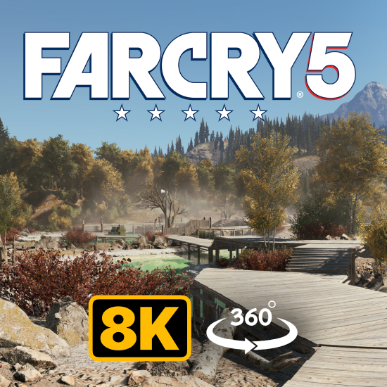 Far Cry 5 Mastodon Geothermal Park [8K version]