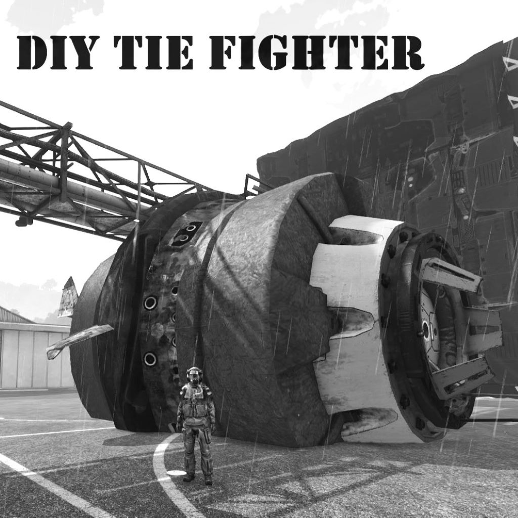 DIY TIE fighter