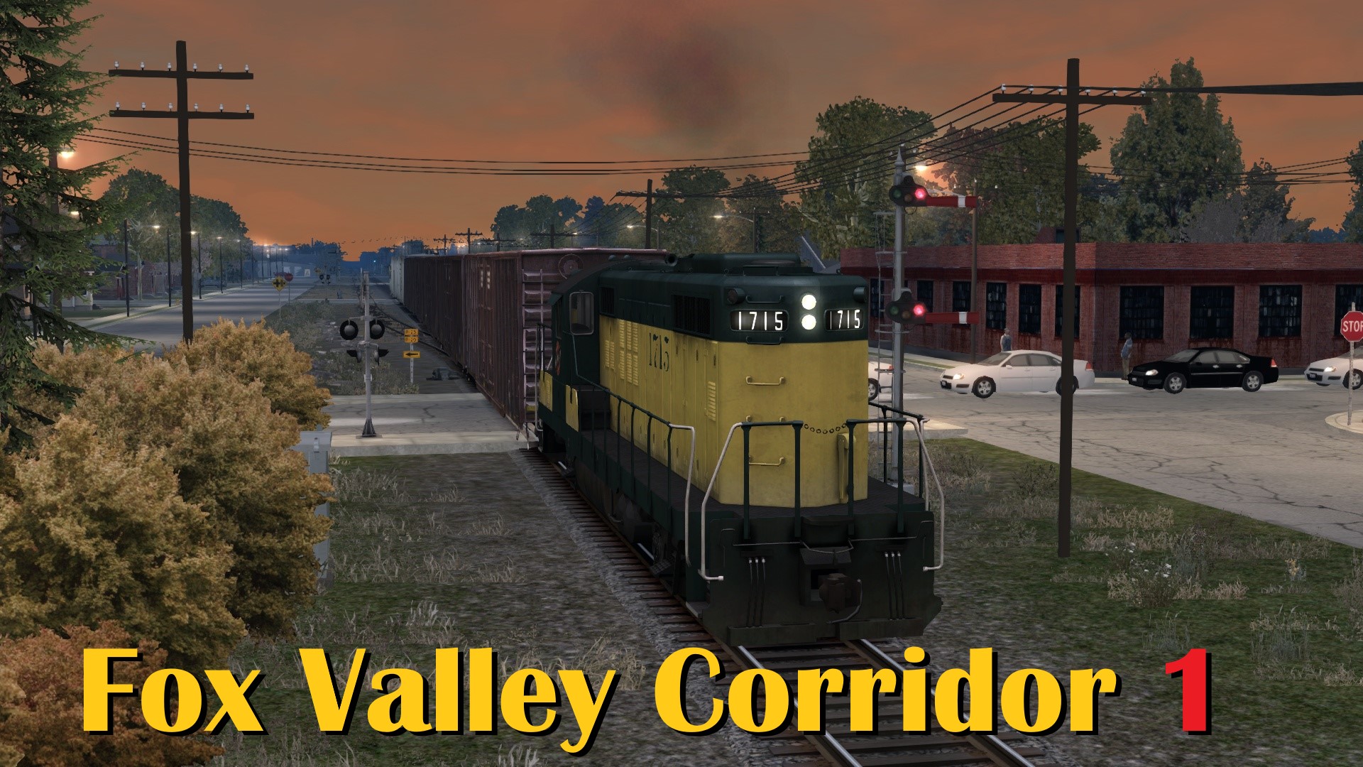 N.S1171 Fox Valley Corridor - CNW GP9 Oshkosh